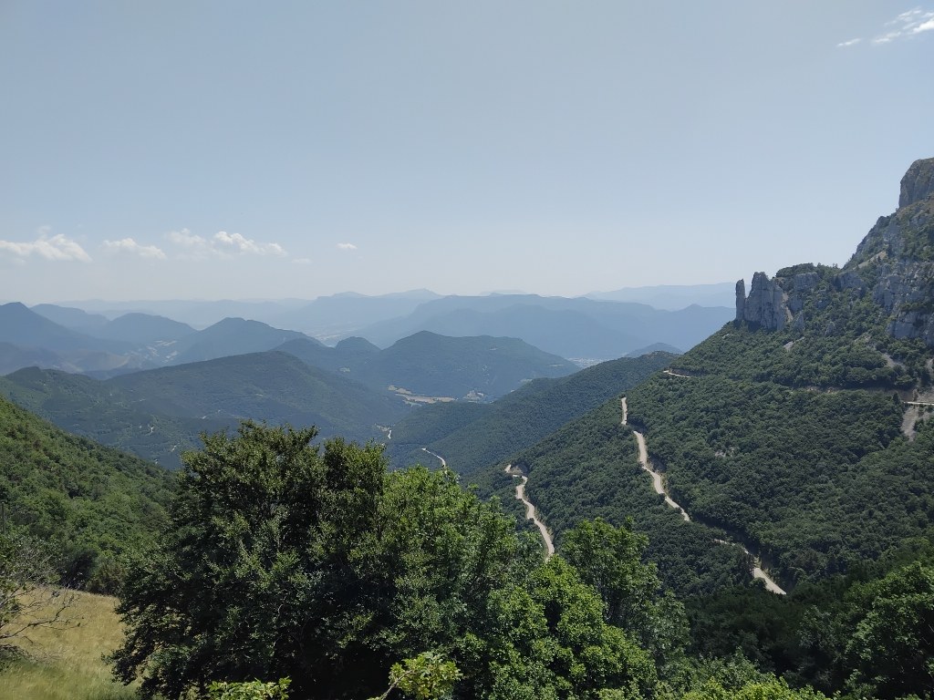 La vue du col du Rousset sur les montagnes du Diois